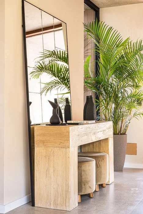 MESA DE ARRIMO / CONSOLA TAURET - 1.42 MTS en Madera natural - Bibliotecas, Uruguay | La Iberica, vista 20