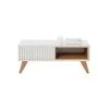 Mesa De Living Mesa Ratona Living Comedor Minimalista en FREIJO OFF WHITE - Sillones y sofás, Uruguay | Soy Hogar, vista 3