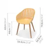 Juego de Mesa y sillas de Jardín - Nassau - Miel en Beige - Muebles para el exterior, Uruguay | Rústico Hogar, vista 5 de 5