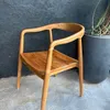 Silla de Comedor en teca en Madera natural - Butacas, banquetas y puffs, Uruguay | Balihai, vista 1 de 4