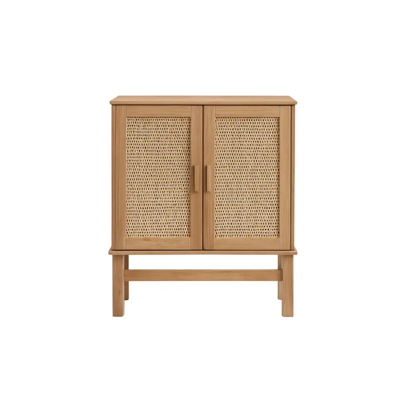 Aparador Bargueño Buffet 2 Puertas Madera de Pino – Linea Yakarta en Madera natural - Aparadores y recibidores, Uruguay | Berna home