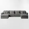 Sofá modular WELL GRIS 4 CUERPOS - Sillones y sofás, Uruguay | Viasono, vista 3 de 3