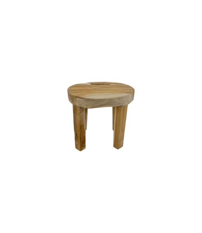 MESA OFELIA CLEAR RAIZ en Madera natural - Mesas de arrimo, Uruguay | Masinfinito Casa, vista 2