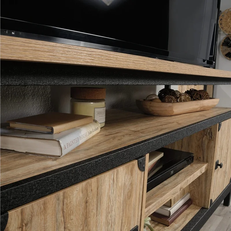 Rack para TV - Sauder en Madera natural - Muebles para TV, Uruguay | Ecowood, vista 3