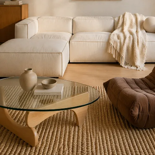 Mesa Baja Noguchi New Edition en Madera natural - Mesas de living, Uruguay | Samic