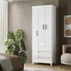 Ropero 3 Puertas 2 Cajones Varios Estantes Dormitorio - Roperos y placares, Uruguay | Lais Muebles, vista 4 de 4