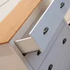 Cómoda 4 cajones - Madera maciza - Linea Colonial - Blanco en Blanco - Cómodas, Uruguay | Rústico Hogar, vista 3 de 5