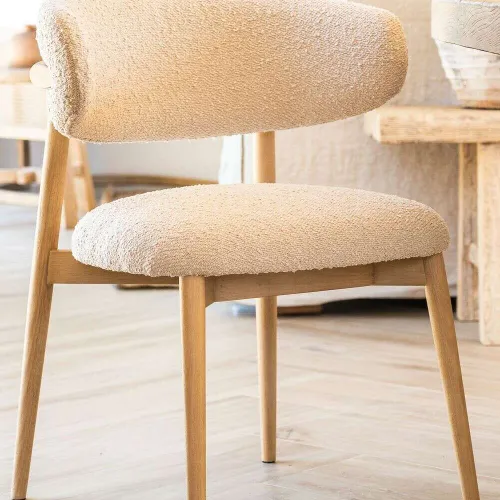 SILLA ALLEGRA - FRESNO NATURAL en Off-white - Sillas, Uruguay | La Iberica