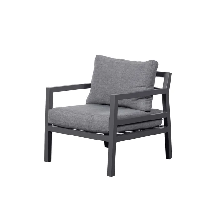 Set De Living Aluminio Gris Portofino en Gris - Muebles para el exterior, Uruguay | Divino, vista 3