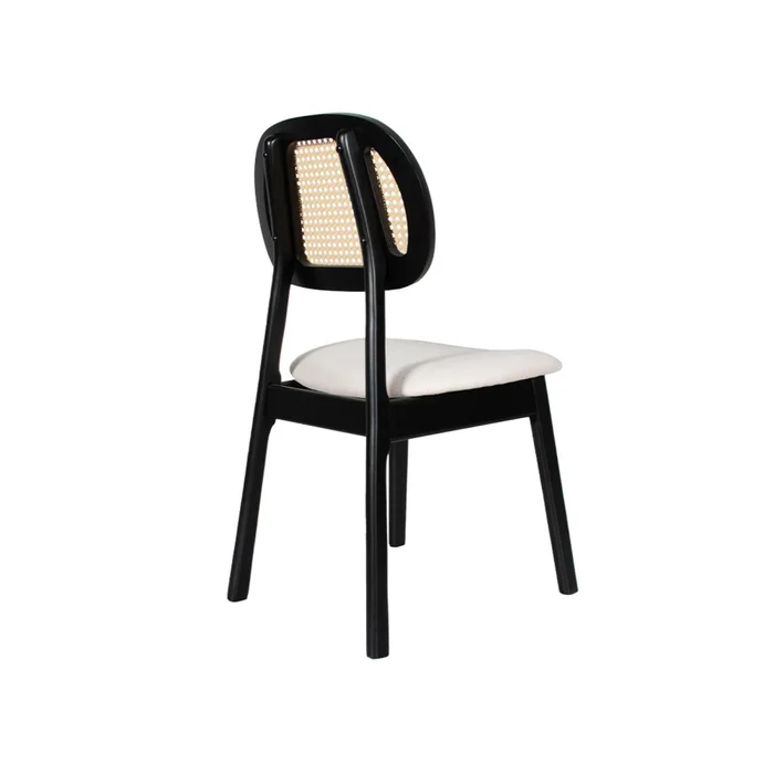 Silla De Comedor Madera Negro Darrion en Negro - Sillas, Uruguay | Divino, vista 4