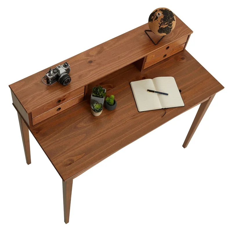 Escritorio 110cm Milan - Madera Maciza en Madera natural - Escritorios, Uruguay | Balton, vista 19