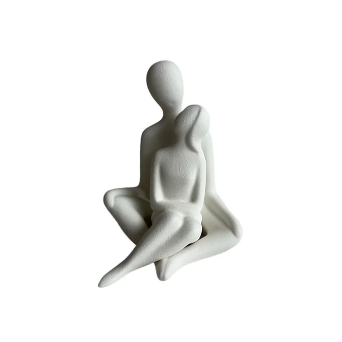 ADORNO PAREJA CERAMICA 21X22CM - Decoración, Uruguay | Koz