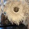 Decoración aro plumas & caracoles blancos en Blanco - Decoración, Uruguay | Balihai, vista 1 de 2
