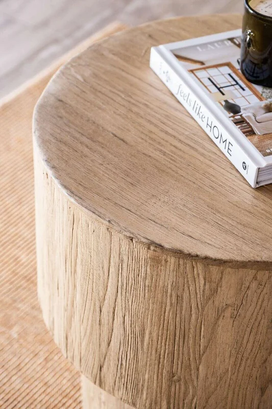 MESA LATERAL BALEAR - OLMO en Madera natural - Mesas de living, Uruguay | La Iberica, vista 4