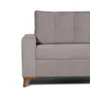 Sofá Katrina - Tela Microfibra - 3 cuerpos - 10287 (Tostado) en Marrón - Sillones y sofás, Uruguay | NYR, vista 3 de 6