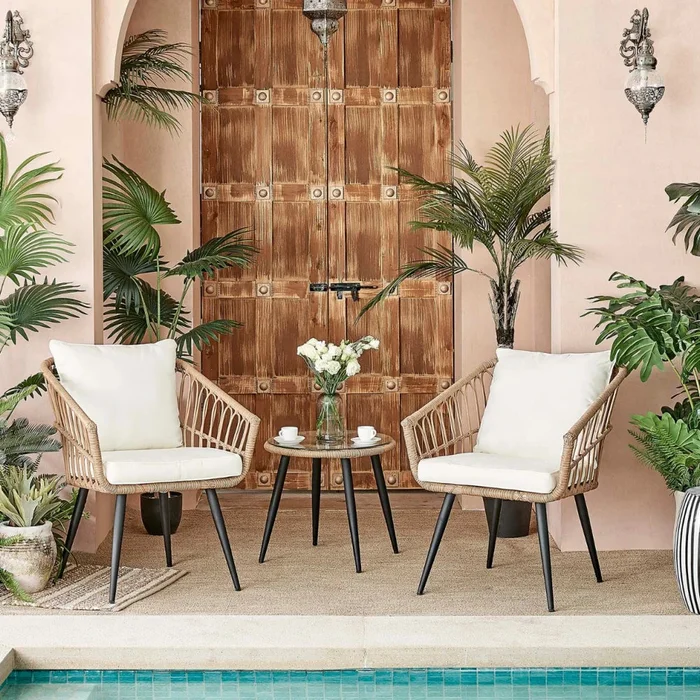 Juego Muebles De Jardin Max en Beige - Muebles para el exterior, Uruguay | Ecowood, vista 2