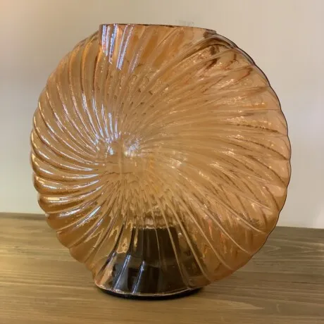 Lámpara De Mesa Led Doppler 16,5x7x16,5 en Cobre - Lámparas de mesa, Uruguay | Aihaus