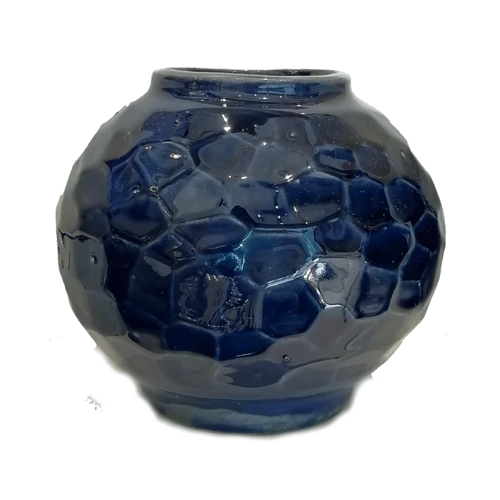 Blue Deco, ball vase - Jarrones, Uruguay | Tutto Deco