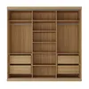 Ropero Placard 3 Puertas Mdf Natural-beige South en Madera natural - Roperos y placares, Uruguay | Divino, vista 3 de 3