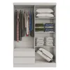 Placard Ropero 4 Puertas Mdp Blanco 0400r Viena en Blanco - Roperos y placares, Uruguay | Divino, vista 2 de 3