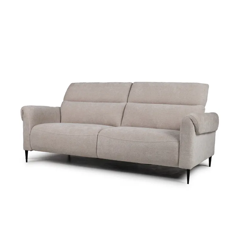 Sofá Matteo - Tela Microfibra - 3 cuerpos - 315-15 (Greige) en Beige - Sillones y sofás, Uruguay | NYR