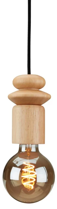 Lámpara de techo ASMIND Ø8xA13cm madera en Madera natural - Iluminación, Uruguay | JYSK