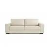 Sillón 3 cuerpos Como - 100% Cuero - Arena en Beige - Sillones y sofás, Uruguay | Ecowood, vista 3 de 4