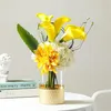 FLORERO VIDRIO TRANS. D10x15CM DORADO en Dorado - Jarrones, Uruguay | Koz, vista 2 de 3