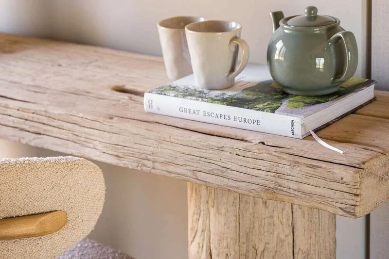 MESA DE ARRIMO /CONSOLA SILVESTRE - 1.50 MTS en Madera natural - Bibliotecas, Uruguay | La Iberica, vista 19
