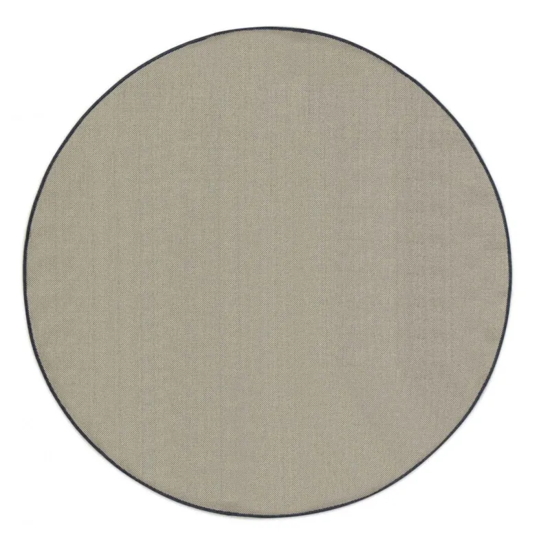 ALFOMBRA LINEO LIN/1965/H503/ 135CM DIAM MIDNIGHT BLUE/WOOL - Textiles, Uruguay | Vinibel