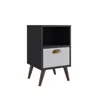 Mesa De Luz Living Dormitorio Mesita 1 Cajon Auxiliar - Mesas de luz, Uruguay | Muebles Express, vista 1 de 2