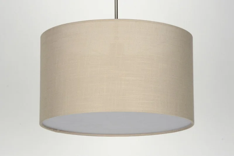 Colgante Simple Lino en Beige - Lámparas colgantes, Uruguay | La Perla, vista 3
