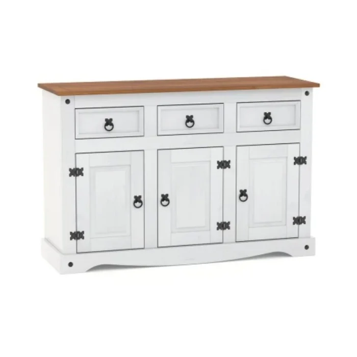 Promo Aparador + Mesa Ratona Linea Naturale - Blanco en Blanco/Roble - Mesas de living, Uruguay | La Cueva Muebles, vista 3