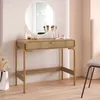 Escritorio Select - 1 cajón - Natural en Marrón - Escritorios y sillas de escritorio, Uruguay | NYR, vista 1 de 4
