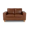 Sofá Royale - Cuero Básico - 2 cuerpos - 457 (Brandy) en Marrón - Sillones y sofás, Uruguay | NYR, vista 2 de 3