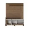 Modular Rack Panel 2 Puertas Con Estantes Hasta 50 Pulgadas en AMENDOA OFF WHITE - Butacas, banquetas y puffs, Uruguay | Soy Hogar, vista 2