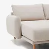 Sofá Carlota 3 plazas con chaise longue derecho/izquierdo beige 262 cm en Beige - Sillones y sofás, Uruguay | Kavehome, vista 5 de 8