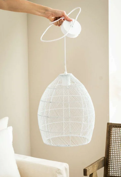 LAMPARA DE TECHO PANAL en Blanco - Lámparas colgantes, Uruguay | La Iberica