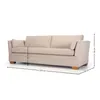 Sofá Lancaster - Tela Aquaclean - 3 cuerpos - A fabricar en Patrón - Sillones y sofás, Uruguay | NYR, vista 3 de 3