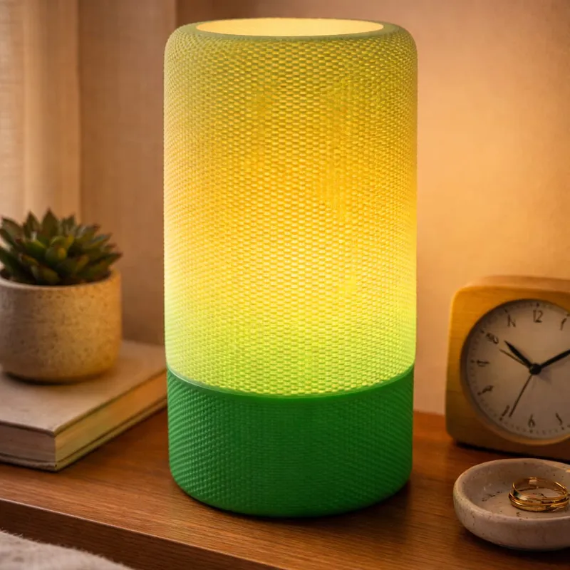 Portatil 3D Semantic Ambiental color verde  – Luz Decorativa Moderna para Dormitorio y Hogar en Multicolor - Lámparas de mesa, Uruguay | Bascuhouse