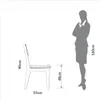 Silla de comedor Monica 100% MDF con RATAN - Sillas, Uruguay | Balton, vista 8 de 16