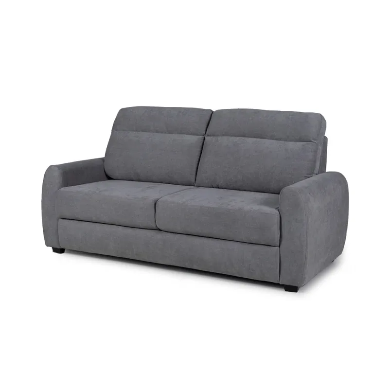 Sofá Elyon - Tela Microfibra - 3 cuerpos - 9250 (Grafito) en Gris - Sillones y sofás, Uruguay | NYR