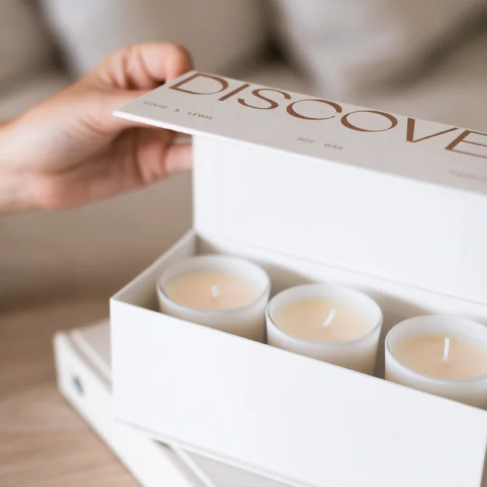 Vela Discover en Blanco - Velas y Portavelas, Uruguay | Tutto Deco