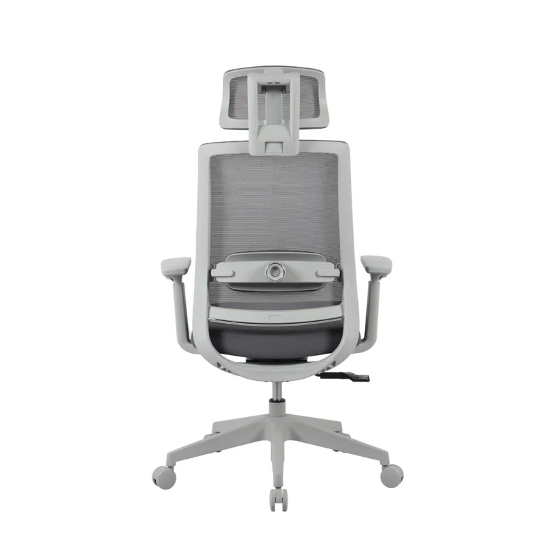 Silla De Oficina Malla-y-metal Gris 2788f-1m en Gris - Sillas de escritorio, Uruguay | Divino, vista 5