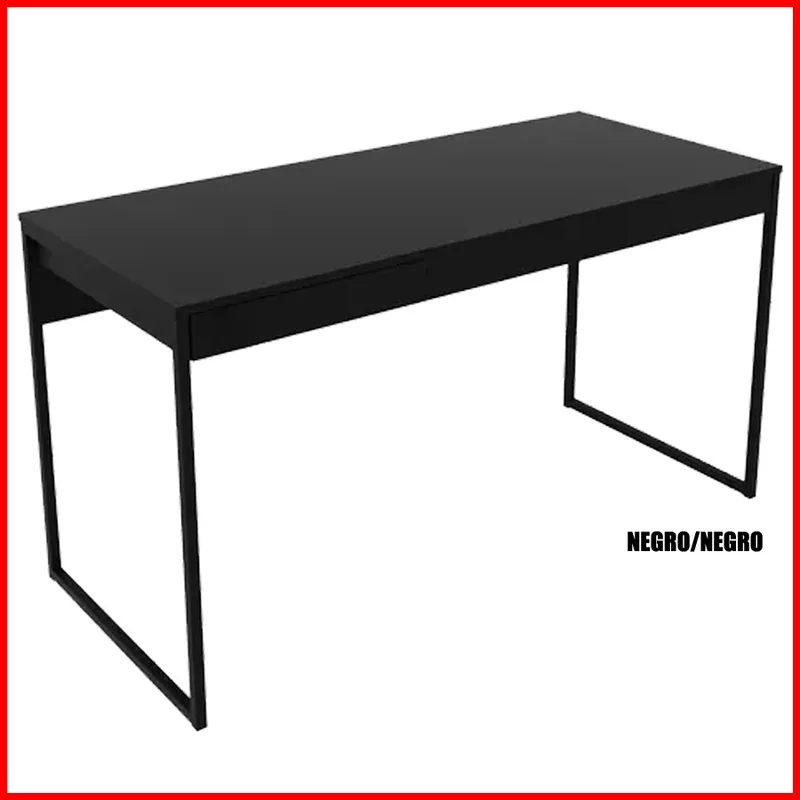 Escritorio con cajon – ME 4156 en Negro - Escritorios y sillas de escritorio, Uruguay | Punto Unión