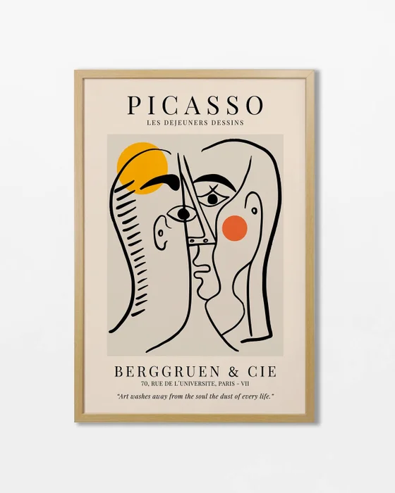 Picasso - Tête de Femme - Láminas, Uruguay | La Cuadrería