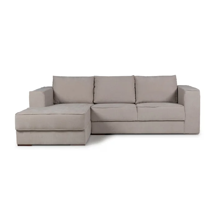 Rinconera Olimpus - Tela Microfibra - Chaise izquierdo - Kruger 02-152 (Beige) en Beige - Sillones y sofás, Uruguay | NYR, vista 2