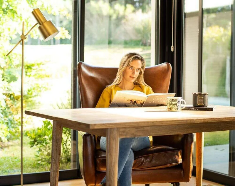 MESA COMEDOR NORDICA - OLMO NATURAL - 1.50 X 0.90 MTS en Madera natural - Mesas de comedor, Uruguay | La Iberica, vista 16