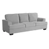 Sofá 3 Cuerpos Tela Natural-beige Austin Natural en Madera natural - Sillones y sofás, Uruguay | Divino, vista 3 de 8