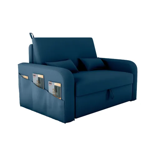 Sofa Cama 2 Plazas Abertura Frontal Ruedas Patas De Plastico - Sillones y sofás, Uruguay | Soy Hogar